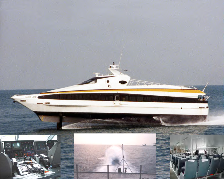 Fast passenger foil-assisted Catamaran H148 Studio Arnaboldi